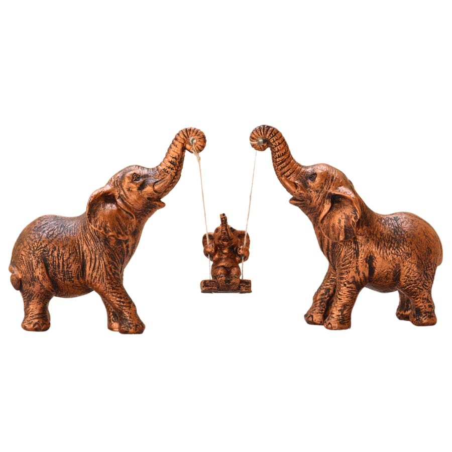 Resin Elephant Family Statue Corporate Gifts,Wedding Gifts photo 2
