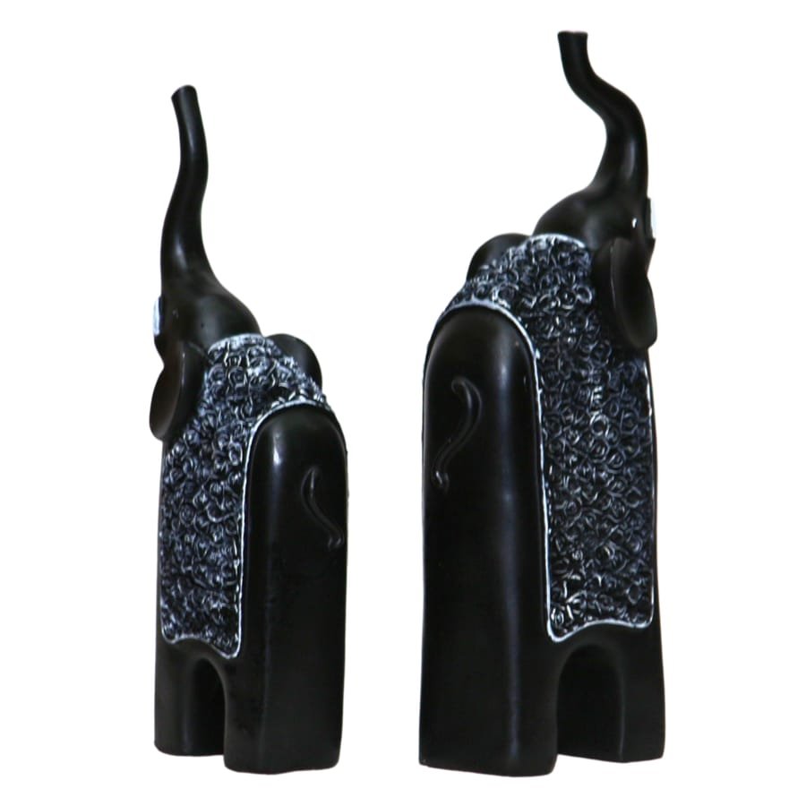 Polyresin Statue-Elephant Pair Idol & Figurine Statue for Home Decor, Manufacturer And Wholesaler photo 5