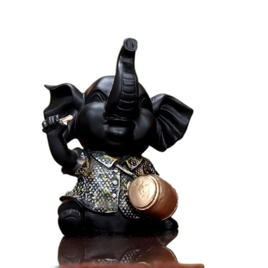 Handcrafted Resin Multi Elephant Showpiece for Decoration item Corporate Gifts, Wedding Gifts photo 2