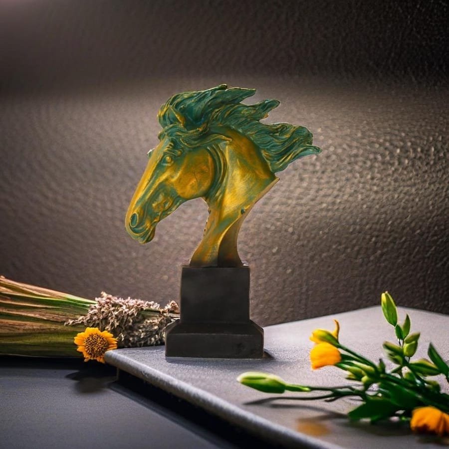 Polyresin Horse Statue Corporate Gifts, Wedding Gifts
