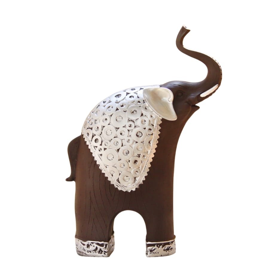 Pair Of Resin Elephants Statue Corporate Gifts, Wedding Gifts photo 4