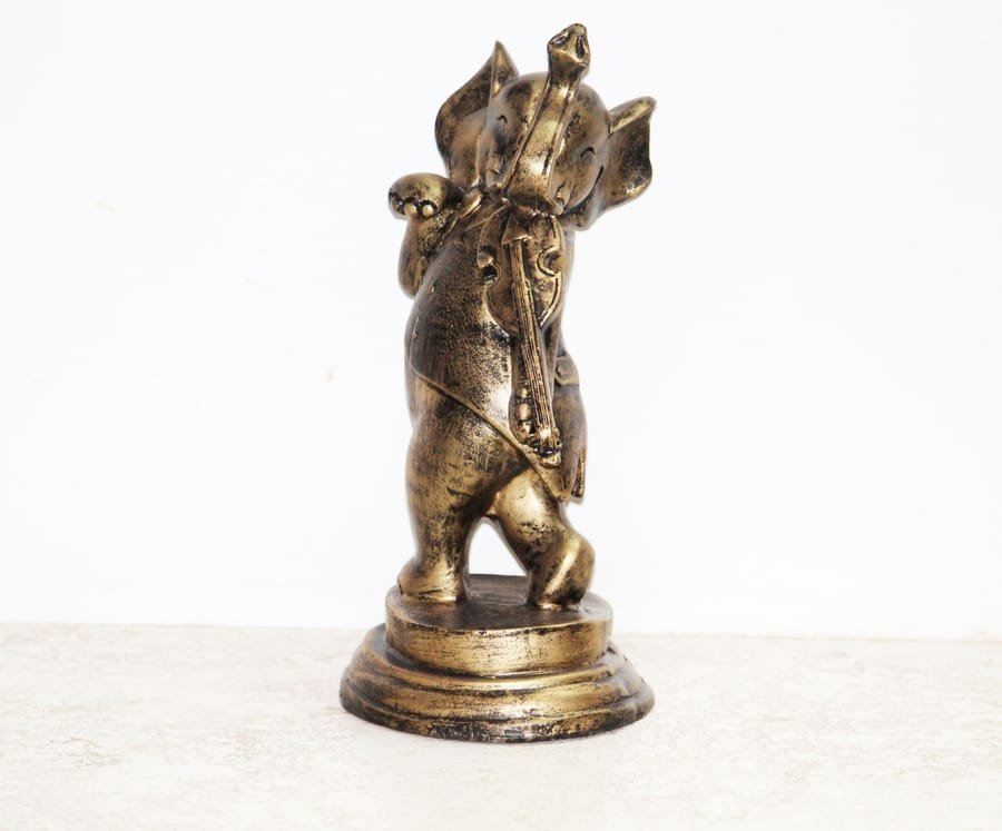 Handcrafted Resin Gold Elephant Showpiece Manufacturer & Wholesaler For Decoration Item photo 2