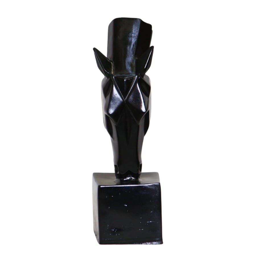Handicraft Resin Black Horse Animal Showpiece for home decor Corporate Gifts, Wedding Gifts photo 5