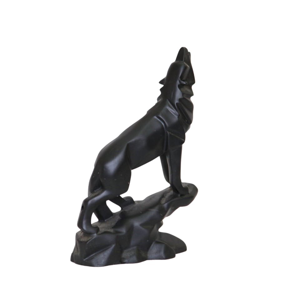 Handicraft Resin Black Fox Animal Showpiece for home decor Corporate Gifts, Wedding Gifts photo 5