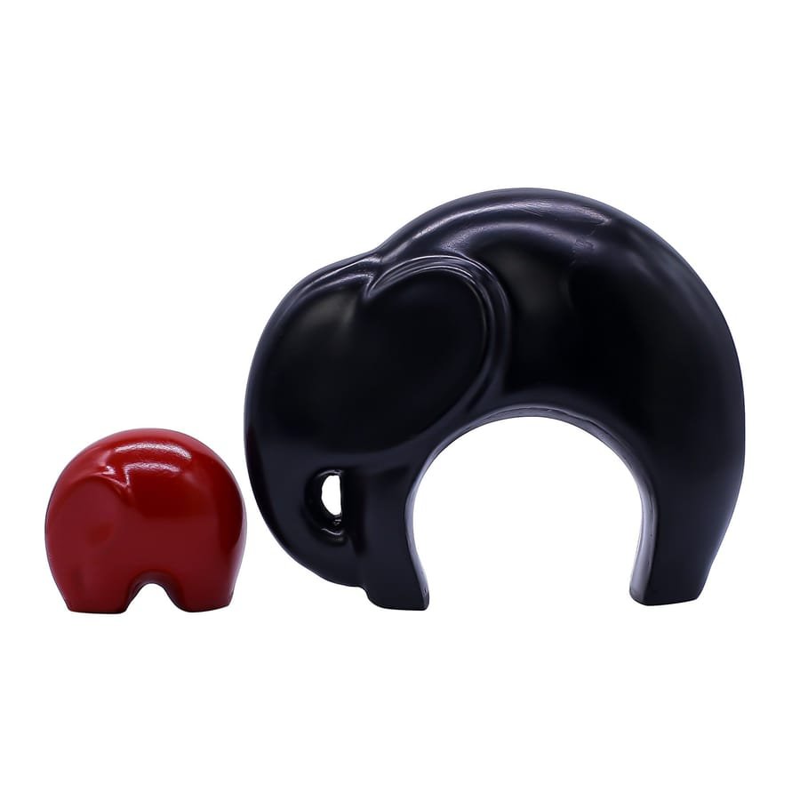 Polyresin Statue-Elephant Pair Idol & Figurine Statue for Home Decor, Manufacturer And Wholesaler photo 3