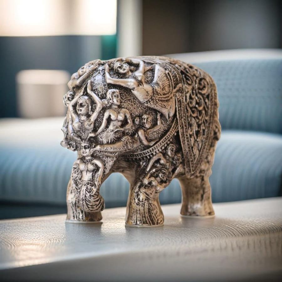 Resin Elephant Standing Statue Corporate Gifts, Wedding Gifts