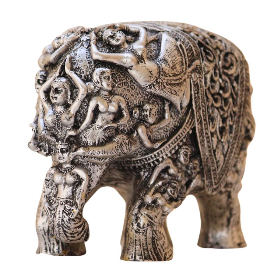 Resin Elephant Standing Statue Corporate Gifts, Wedding Gifts photo 3