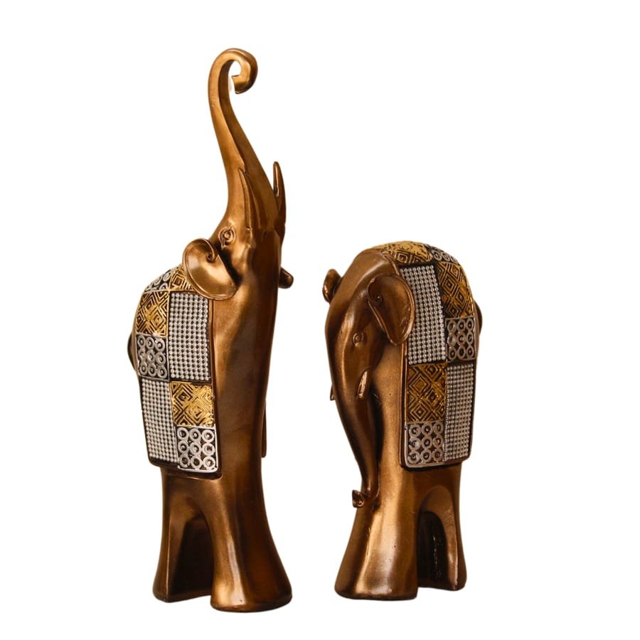 Resin Elephant Pair Statue Corporate Gifts, Wedding Gifts photo 3