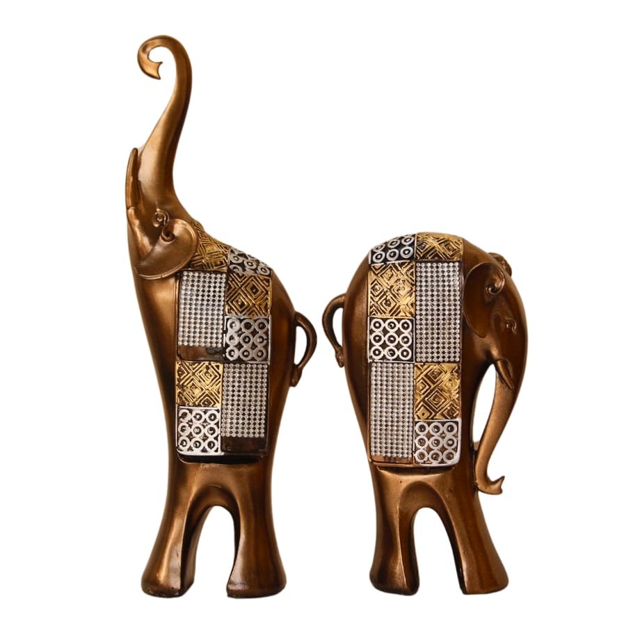 Resin Elephant Pair Statue Corporate Gifts, Wedding Gifts photo 6