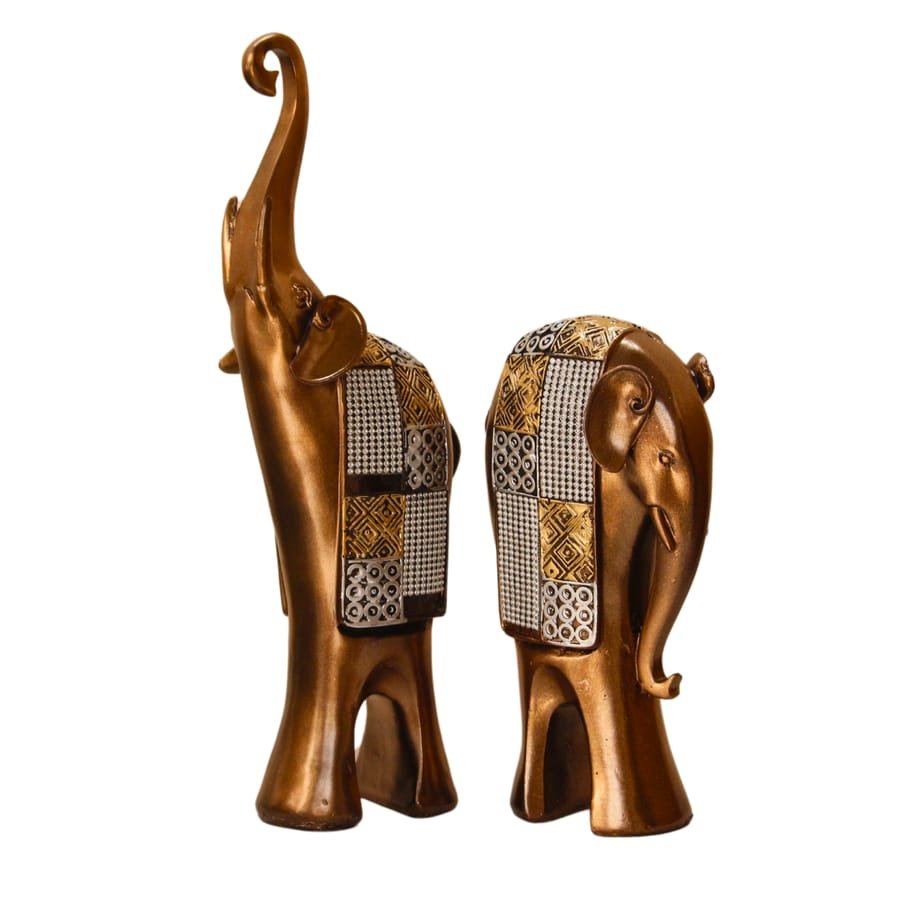 Resin Elephant Pair Statue Corporate Gifts, Wedding Gifts photo 7