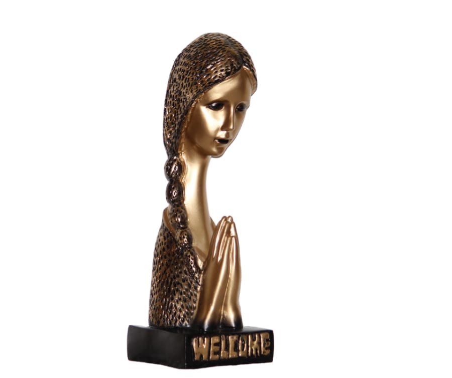 Welcome Lady Statue Showpiece Corporate Gifts, Wedding Gifts photo 3