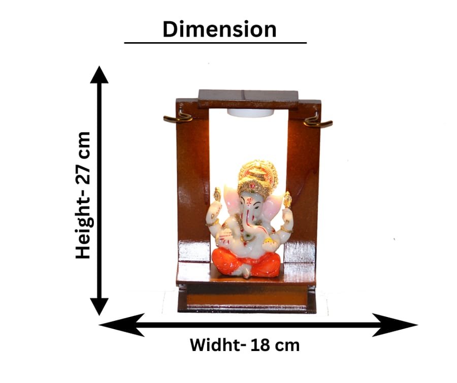 Lamp With Lord Ganesh Statue Manufacturer & Wholesaler Corporate Gifts, Wedding Gifts photo 2