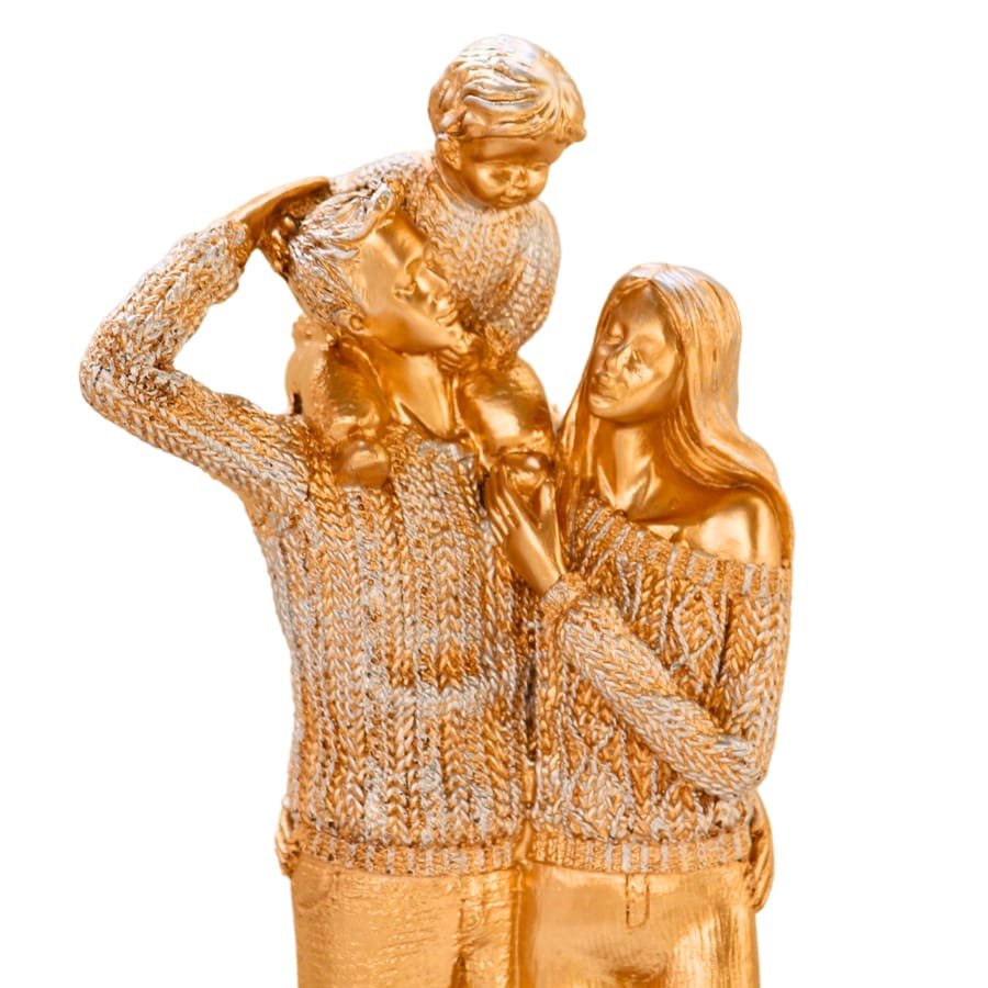 Resin famiy Showpiece Corporate Gifts, Wedding Gifts photo 3