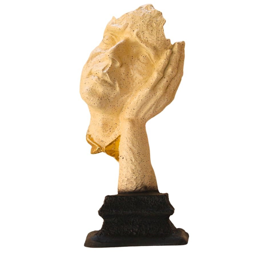Home Decore Polyresin Face Statue Corporate Gifts, Wedding Gifts photo 3