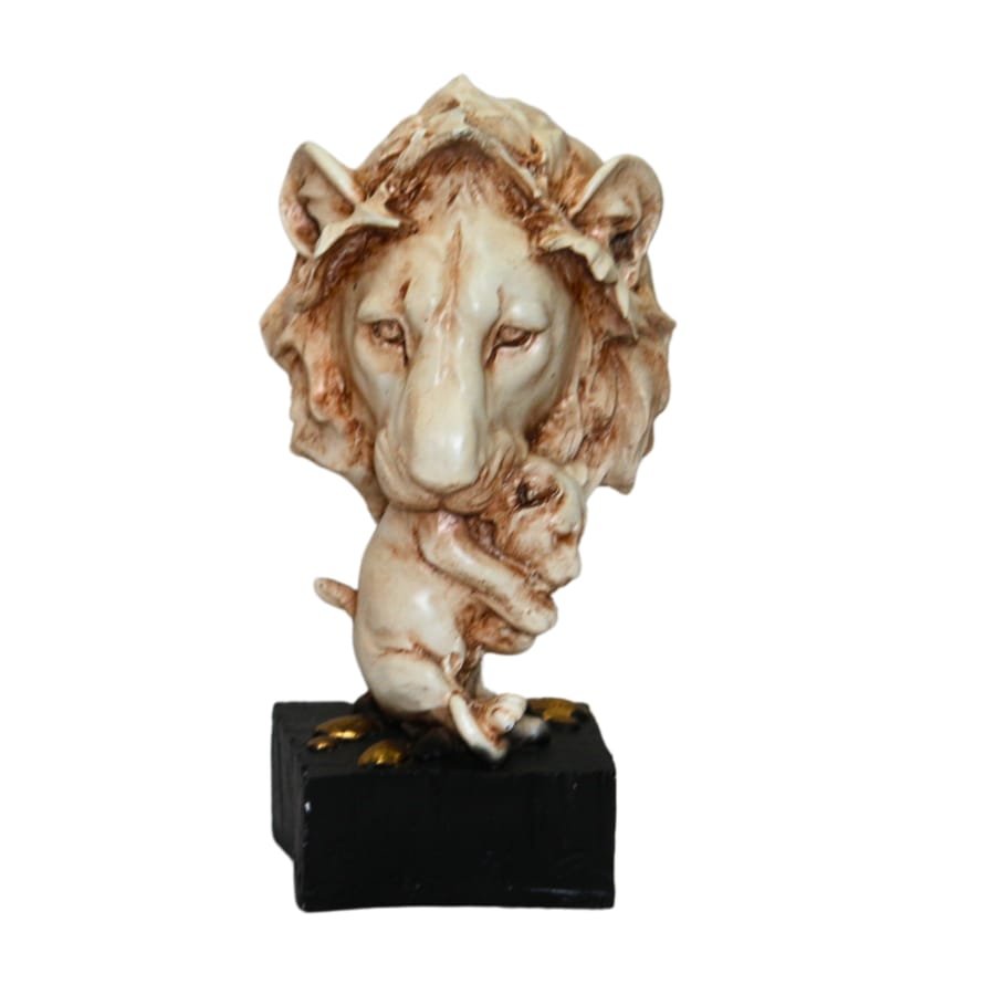 Handicraft Resin Loin Showpiece Manufacturer For Home Decor Corporate Gifts, Wedding Gifts photo 4