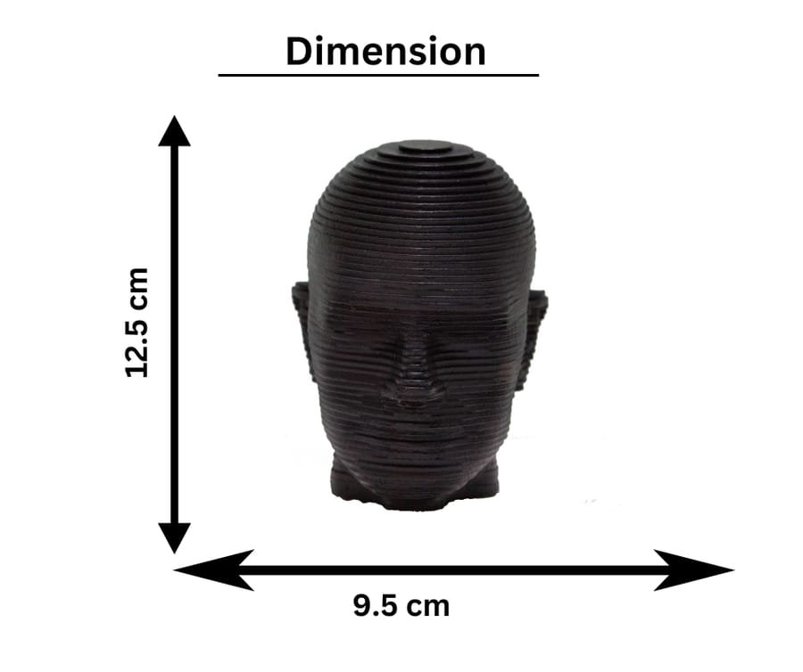 Resin Lady Face Statue photo 2