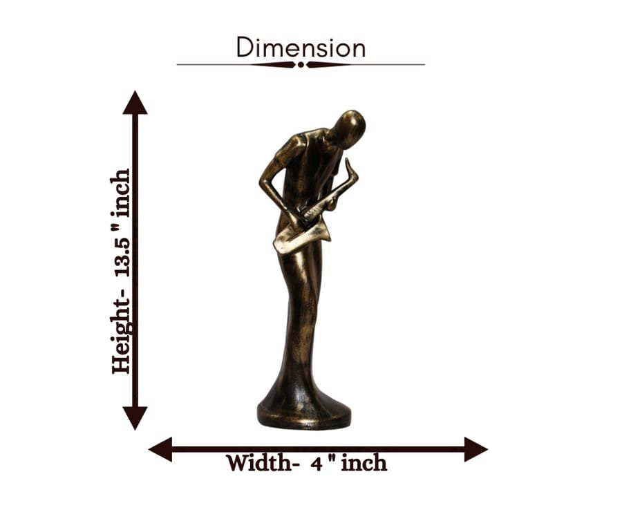 Golden Musical Lady Statue Manufacturer Corporate Gifts, Wedding Gifts photo 2
