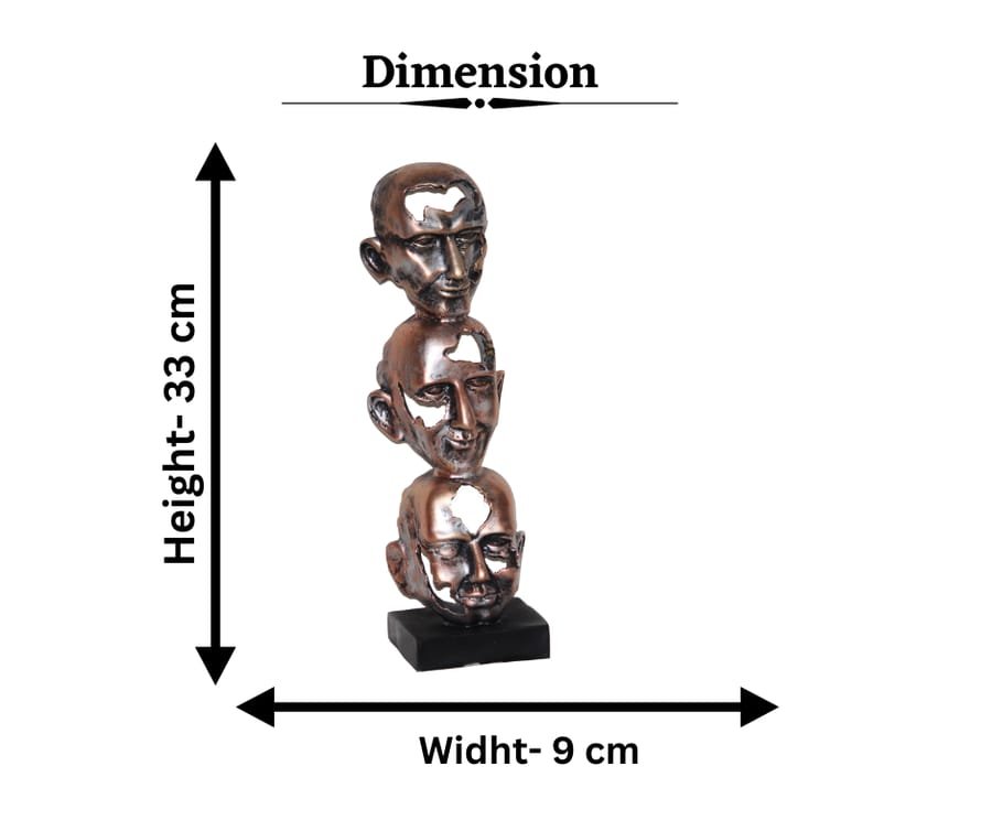 Humans Face Statue photo 2