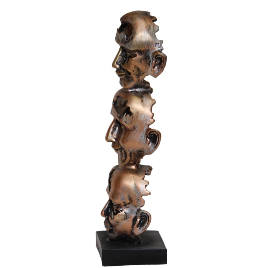 Humans Face Statue photo 3