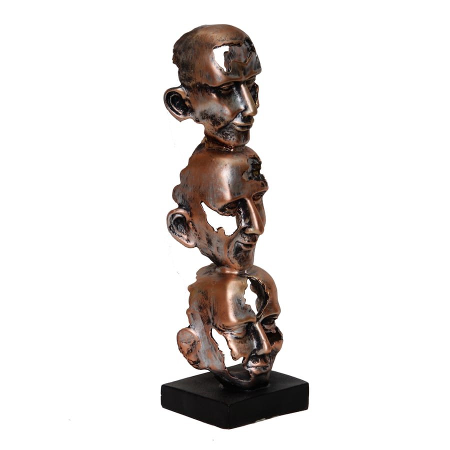Humans Face Statue photo 5