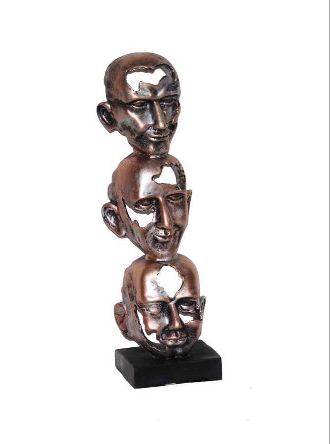 Humans Face Statue photo 6