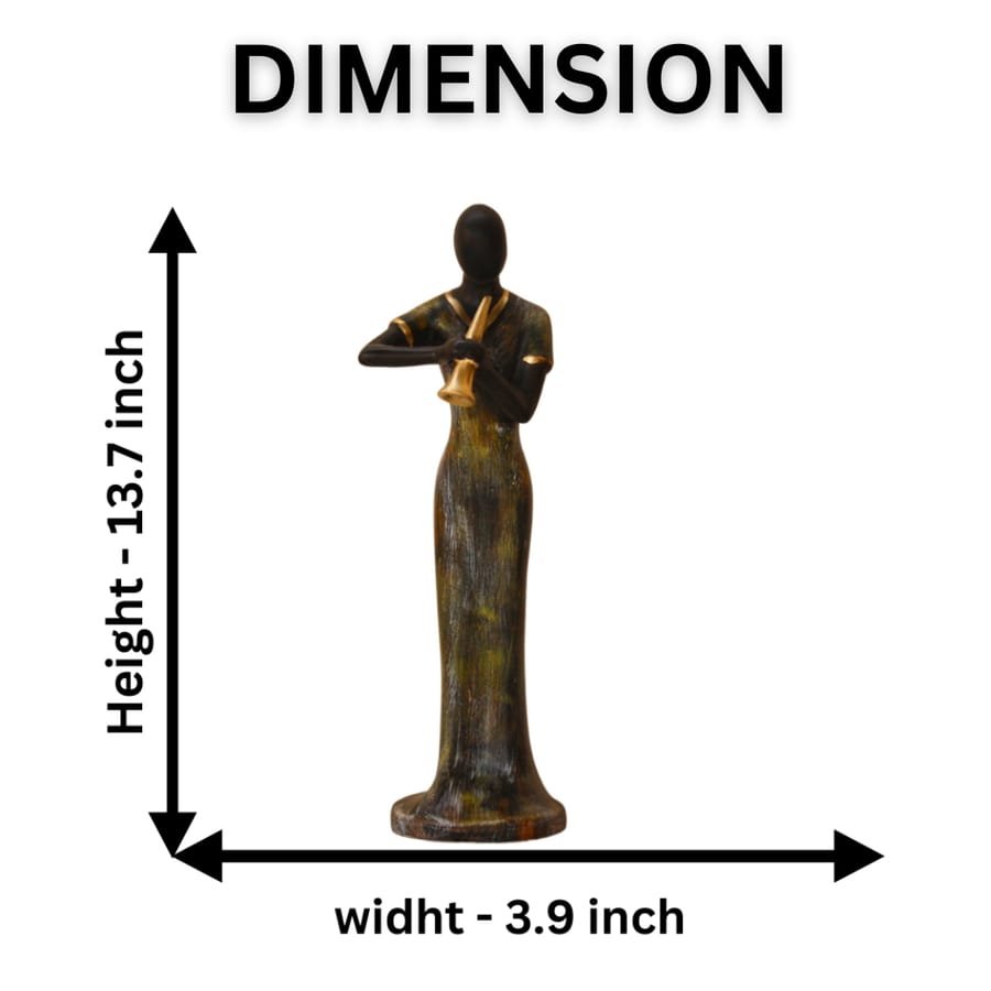 Music Lady Statue Corporate Gifts, Wedding Gifts photo 3