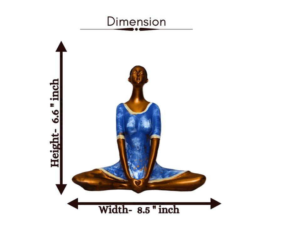 Yoga Lady Statues Corporate Gifts, Wedding Gifts photo 2