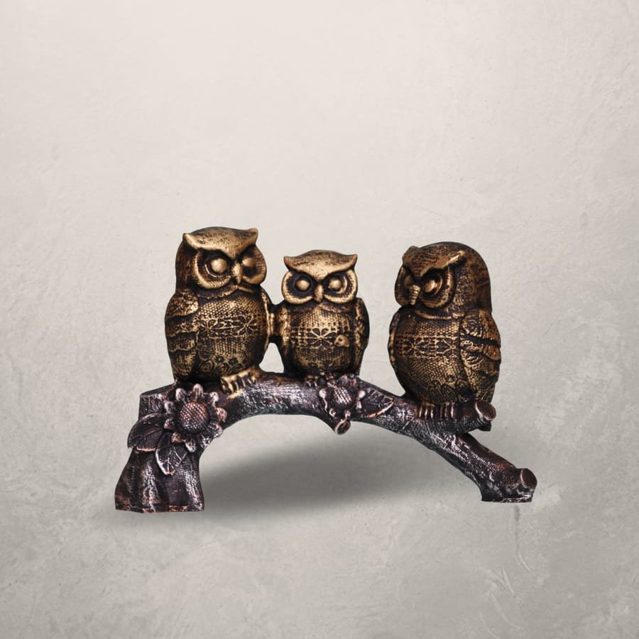 Resin Owl Statue