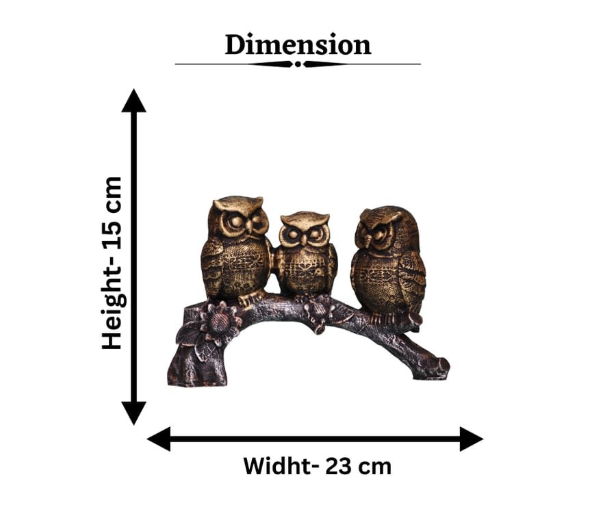 Resin Owl Statue photo 2