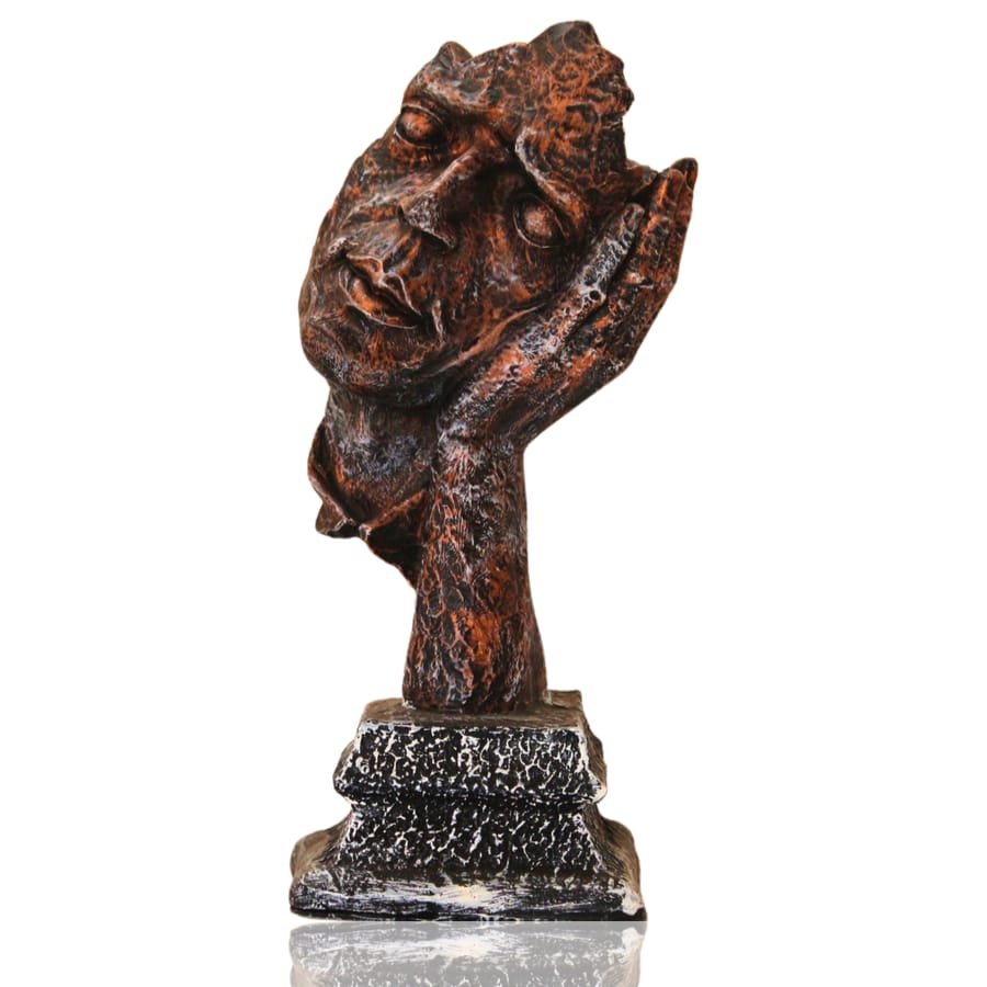 Handicraft Resin Golden Antique Face Mask Statue Corporate Gifts,Wedding Gifts photo 3