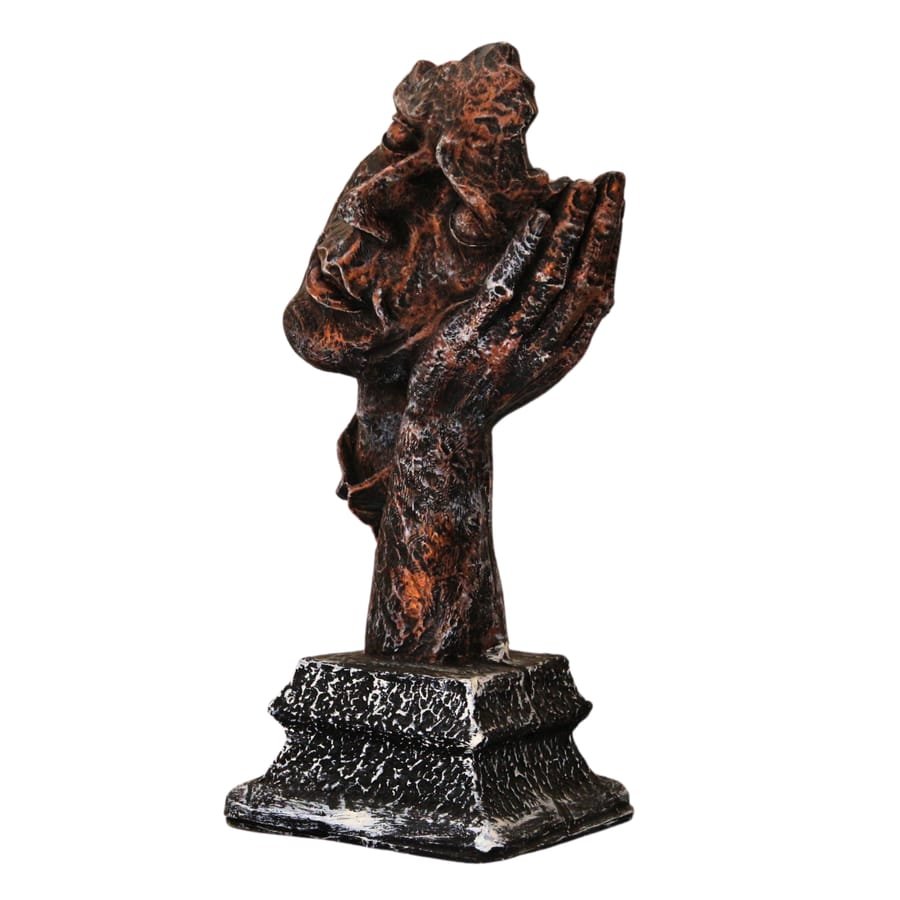 Handicraft Resin Golden Antique Face Mask Statue Corporate Gifts,Wedding Gifts photo 6