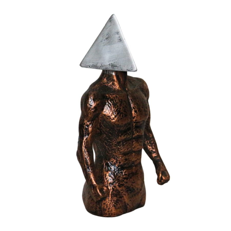 Set of 2 Resin Human Statue photo 3