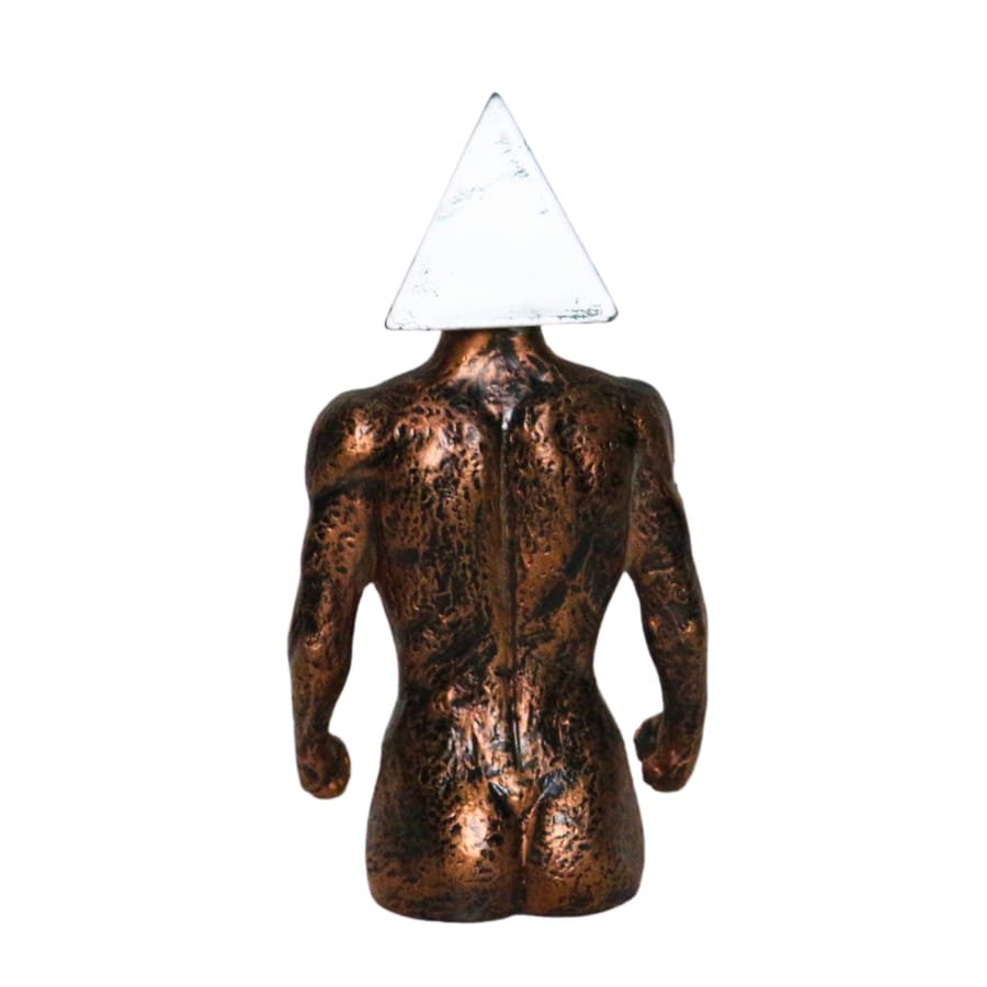 Set of 2 Resin Human Statue photo 5