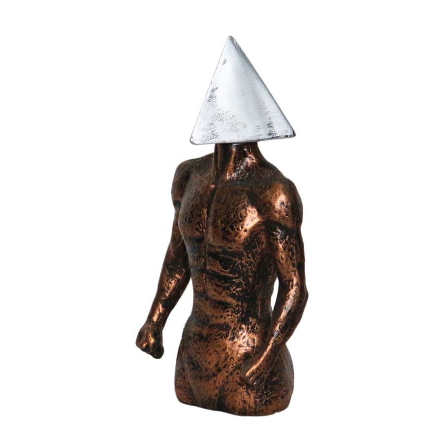 Set of 2 Resin Human Statue photo 7