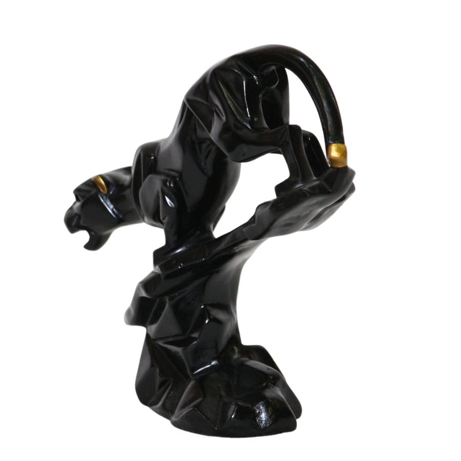 Handicraft Resin black Panther Animal Showpiece for home decor Corporate Gifts, Wedding Gifts photo 6
