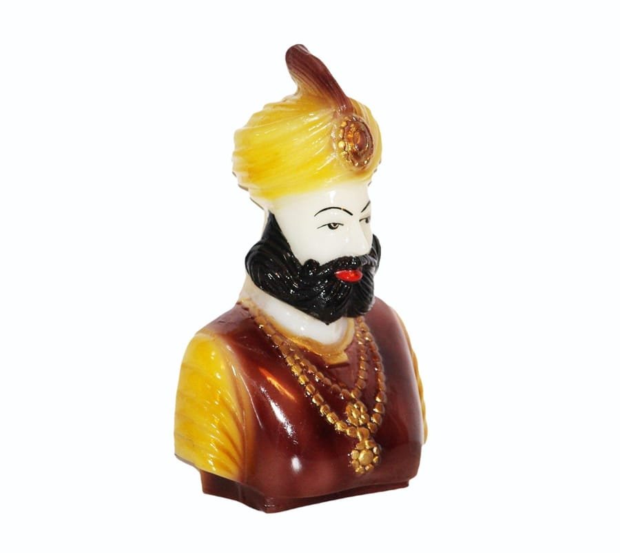 Handicraft Resin Multicolor Antique Bani Thani Raja Statue for home decor photo 3