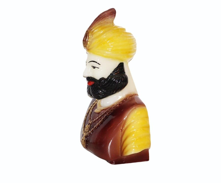Handicraft Resin Multicolor Antique Bani Thani Raja Statue for home decor photo 4