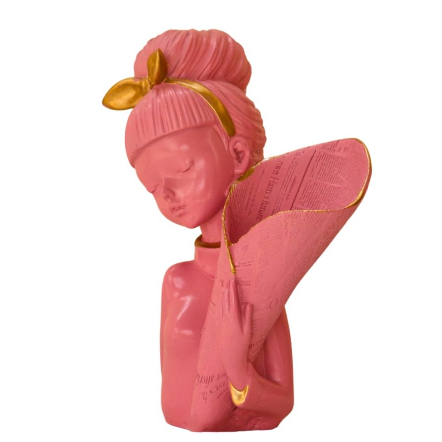 Resin Storage Girl Showpiece Corporate Gifts, Wedding Gifts photo 4