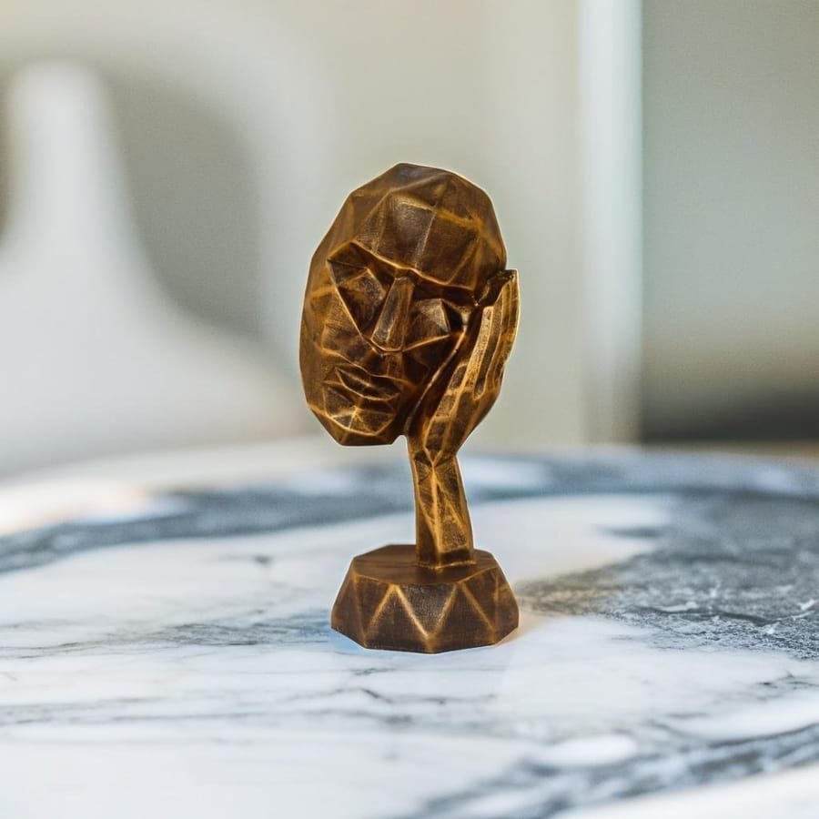 Resin Face Mask Showpiece Corporate Gifts, Wedding Gifts