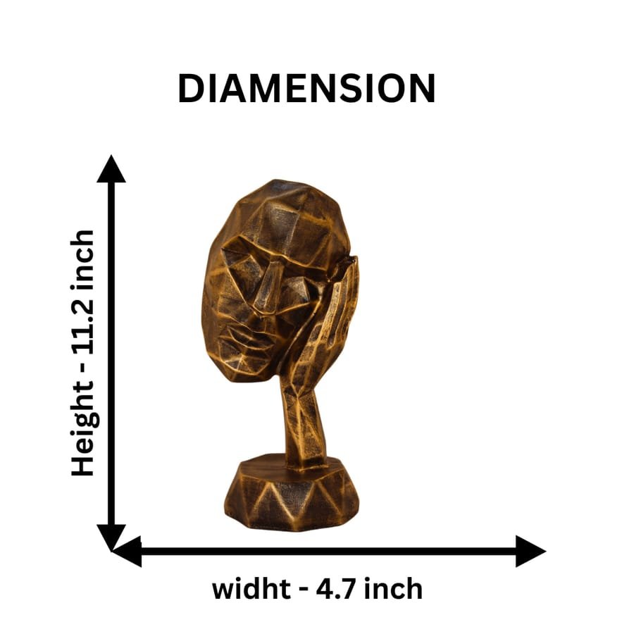 Resin Face Mask Showpiece Corporate Gifts, Wedding Gifts photo 2