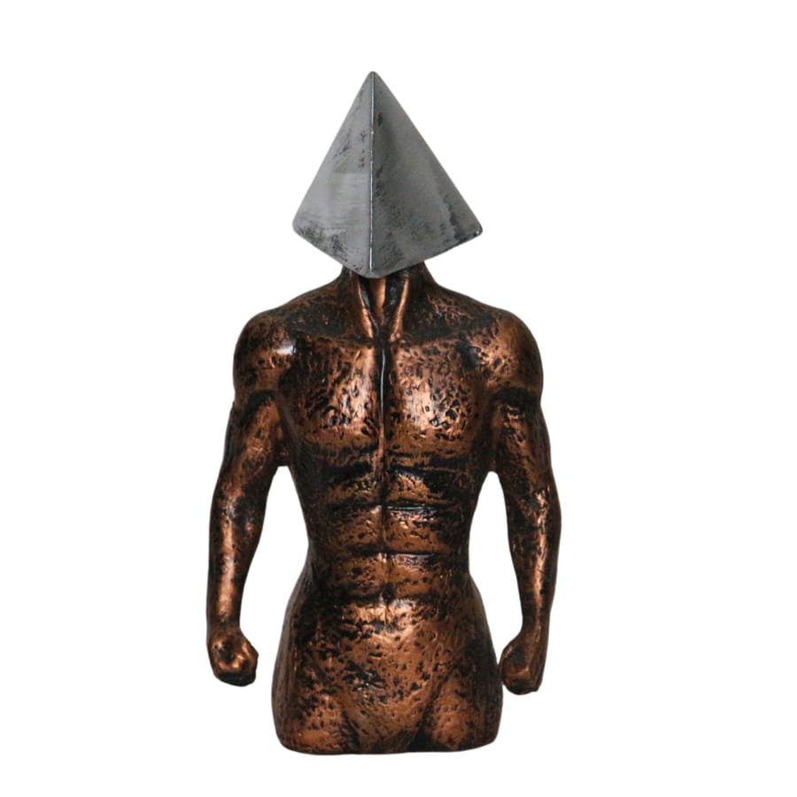 Set of 3 Resin Human Statue photo 8