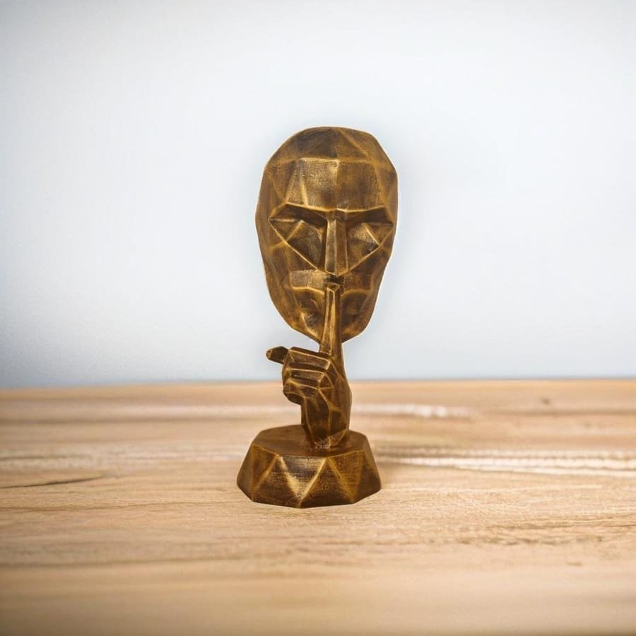 Polyresin Face Mask Statue Corporate Gifts, Wedding Gifts