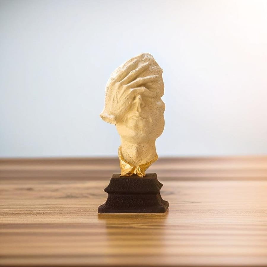 Home Decor Polyresin Face Statue Corporate Gifts, Wedding Gifts