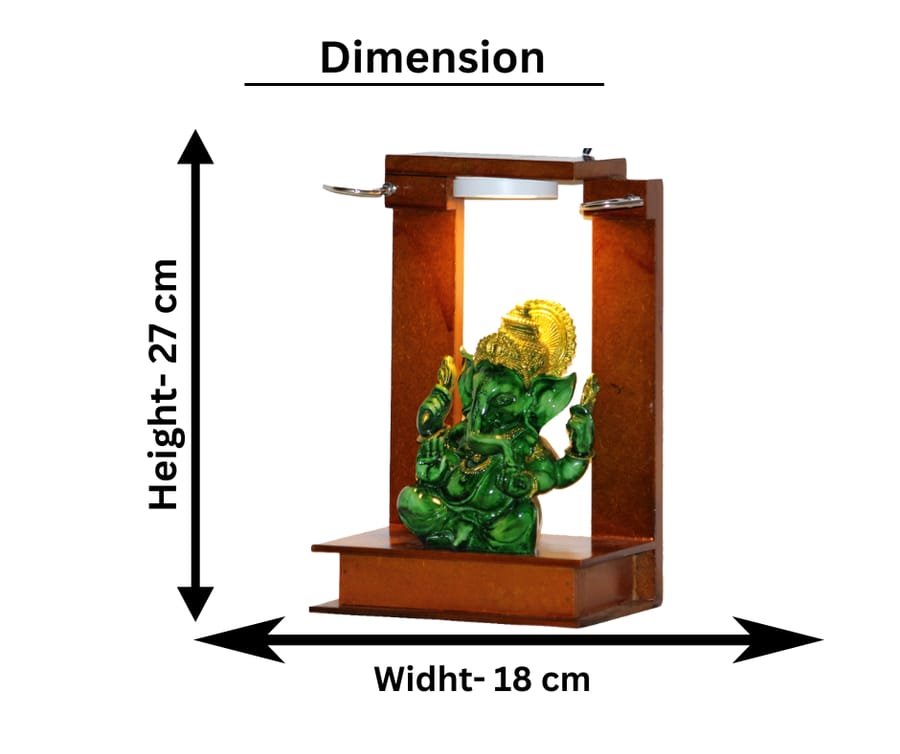 Lamp with Lord Ganesh Statue Corporate Gifts, Wedding Gifts photo 2