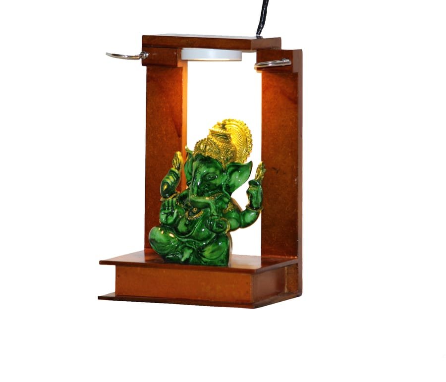 Lamp with Lord Ganesh Statue Corporate Gifts, Wedding Gifts photo 5