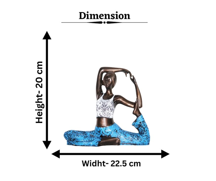 Yoga Lady Statues Corporate Gifts, Wedding Gifts photo 3