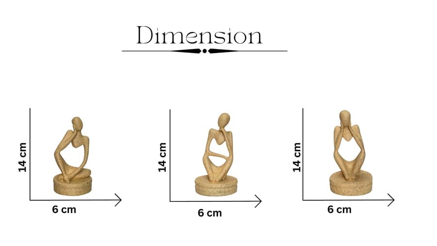 Polyresin Thinking Lady, For Interior Decor Manufacturer And Wholesaler photo 2