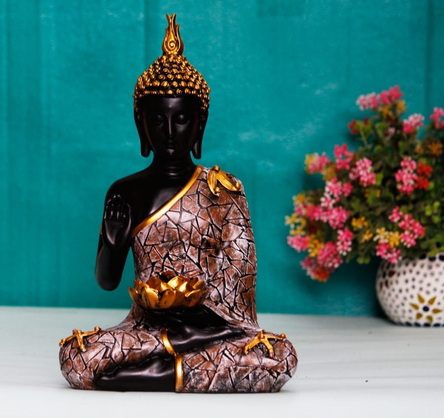 Sitting Buddha Idol Statue