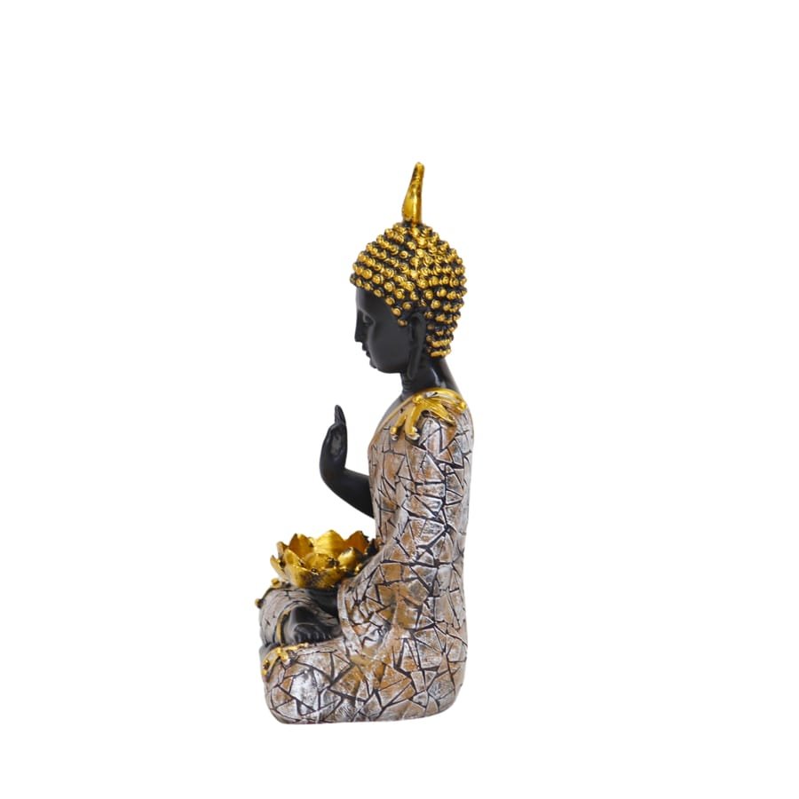 Sitting Buddha Idol Statue photo 4