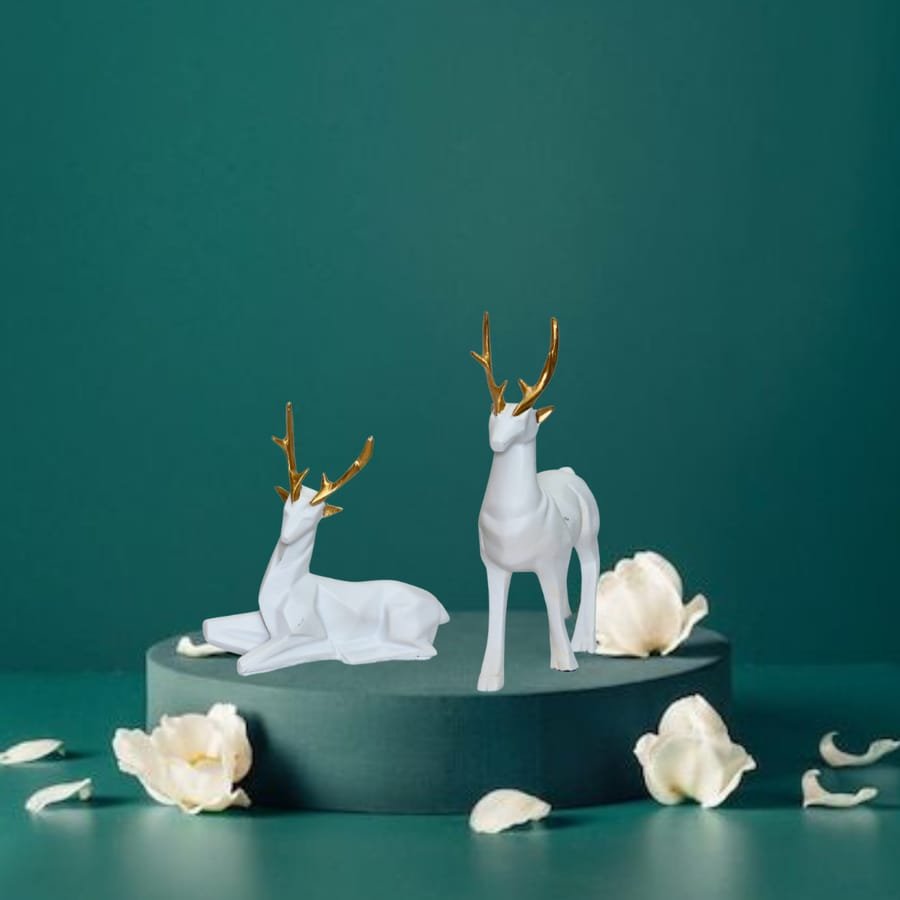 Manufacturer of Pair Of Deer Statue Corporate Gifts, Wedding Gifts